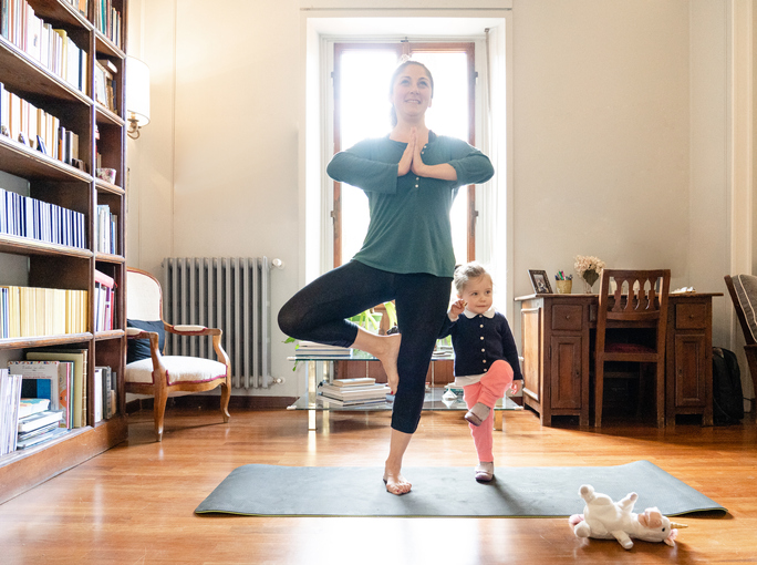 Tips for doing yoga at home